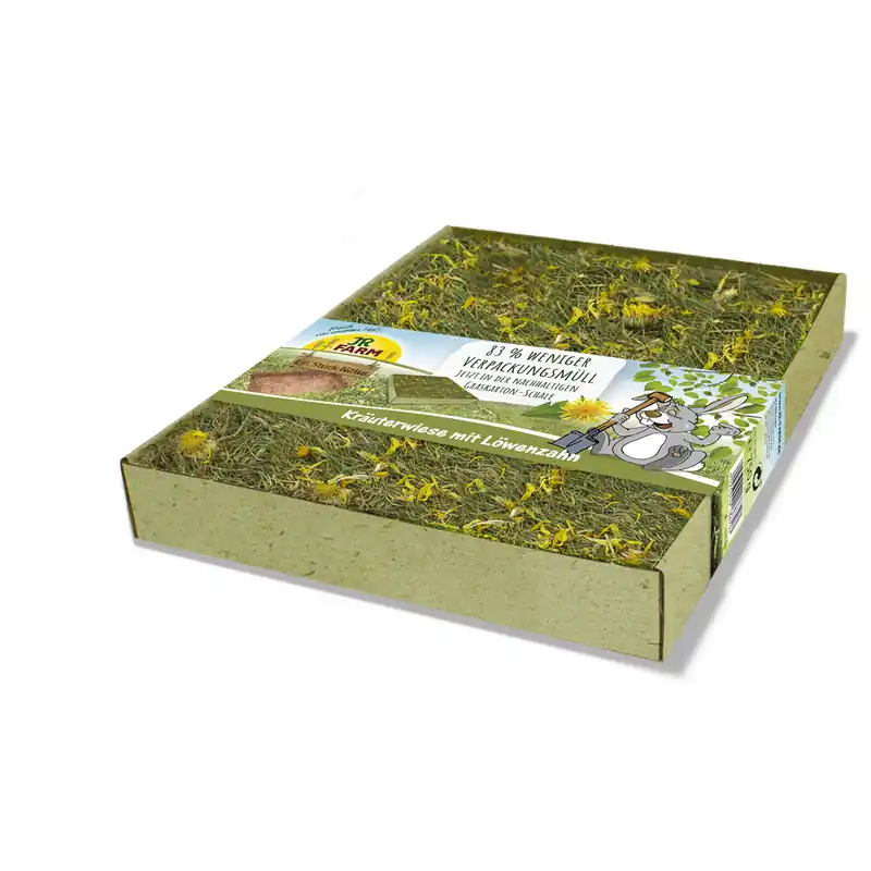 Neu Sparpaket 2 x 750 g JR Farm Ein Stück Natur Kräuterwiese mit Löwenzahn Nager Snack